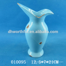 Classical design ceramic flower vase,decorative flower vase in high quality